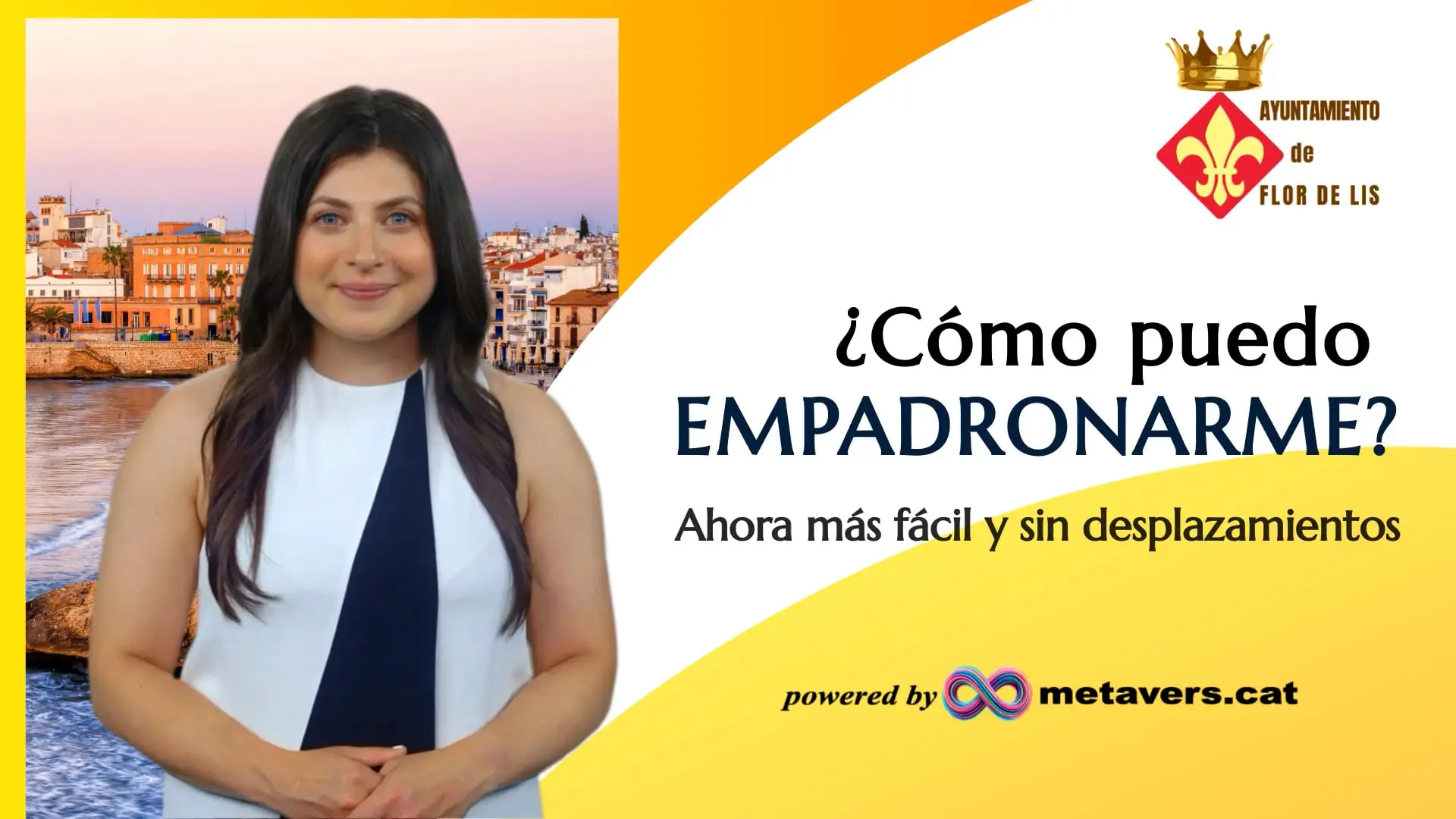 Pla Inici vídeo-avatar per a comunicació en organismes públics - Ajuntament Flor de Lis