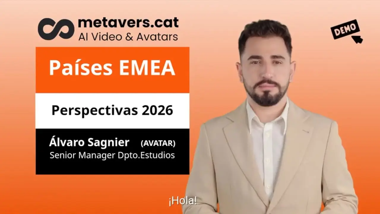 Pla Inici vídeo-avatar per a empreses - Perspectives 2026 Països EMEA